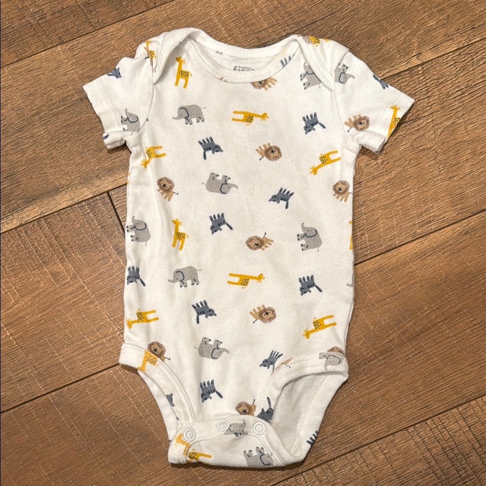 Animal Print Baby Onesie